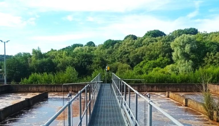 Leek at a Waste Water Treatment Works